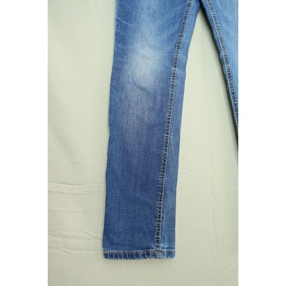 Joe's Jeans The Icon Skinny Crop Low Rise Medium Wash Stretch Women's 25 25x26 - Picture 6 of 13